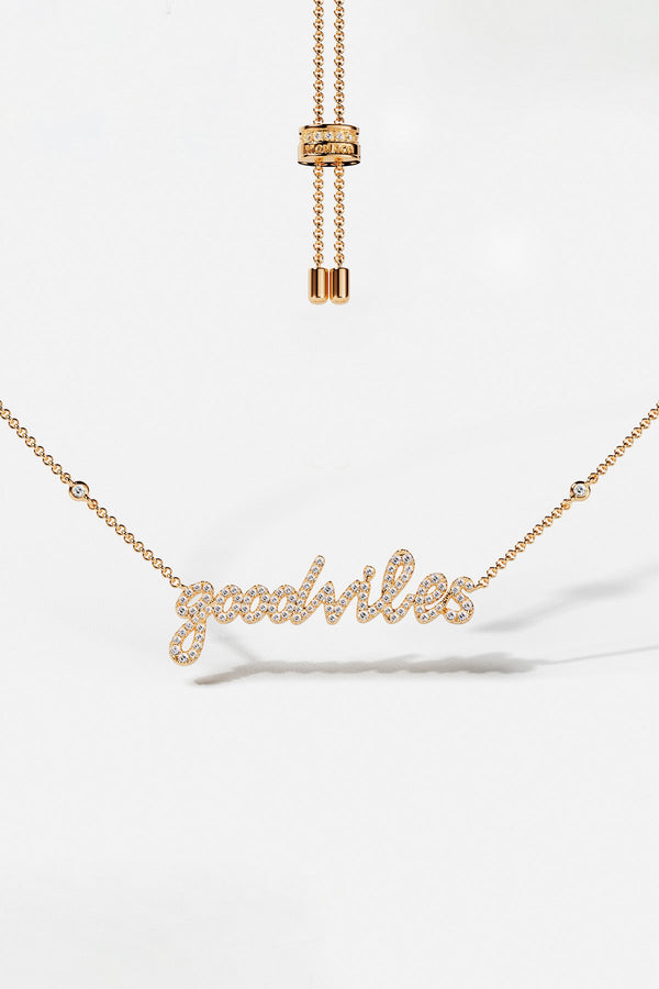 Good Vibes Adjustable Necklace