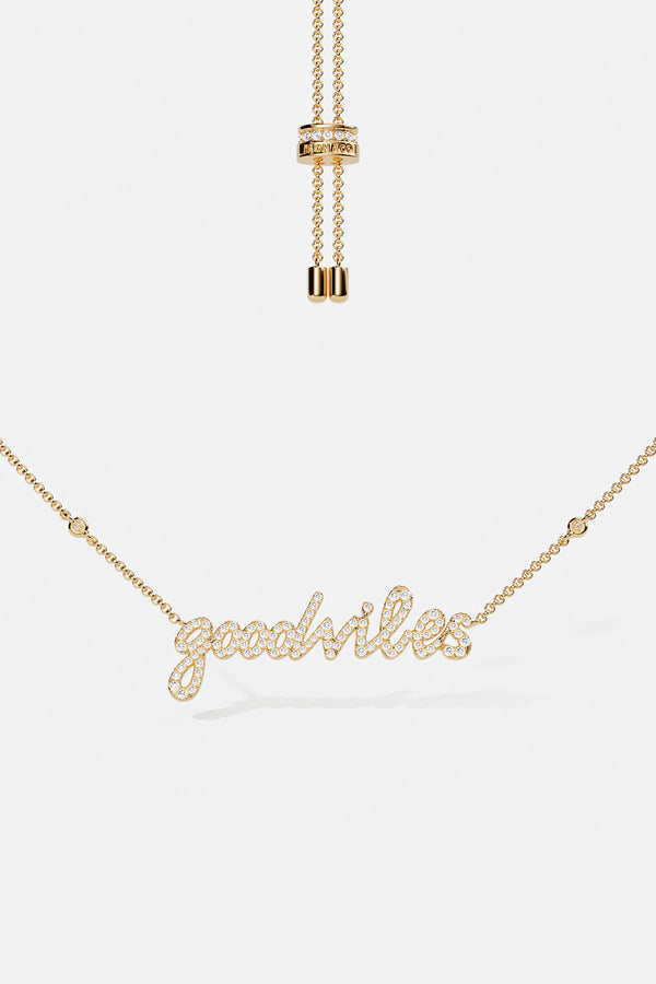 Good Vibes Adjustable Necklace