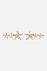 Sea Star Climber Earrings