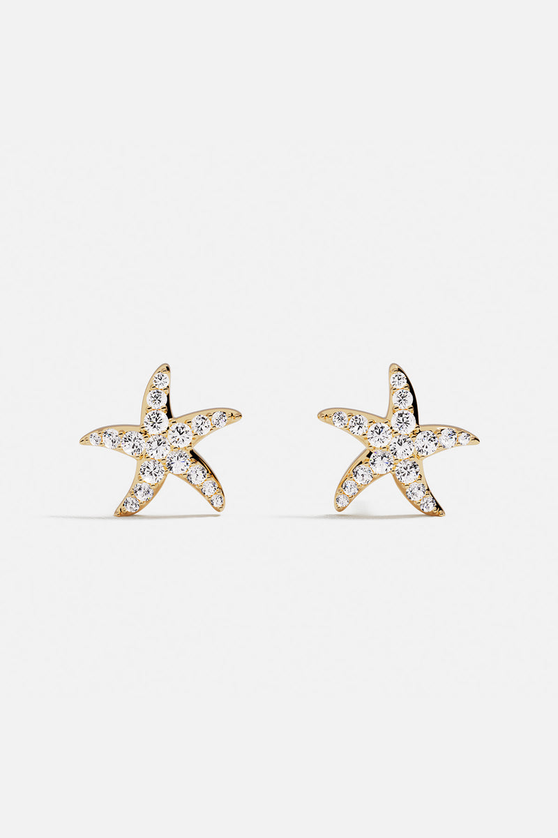 Sea Star Stud Earrings