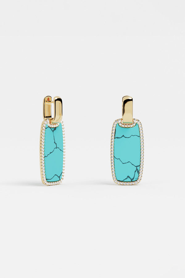 Lagoon Medal Earrings