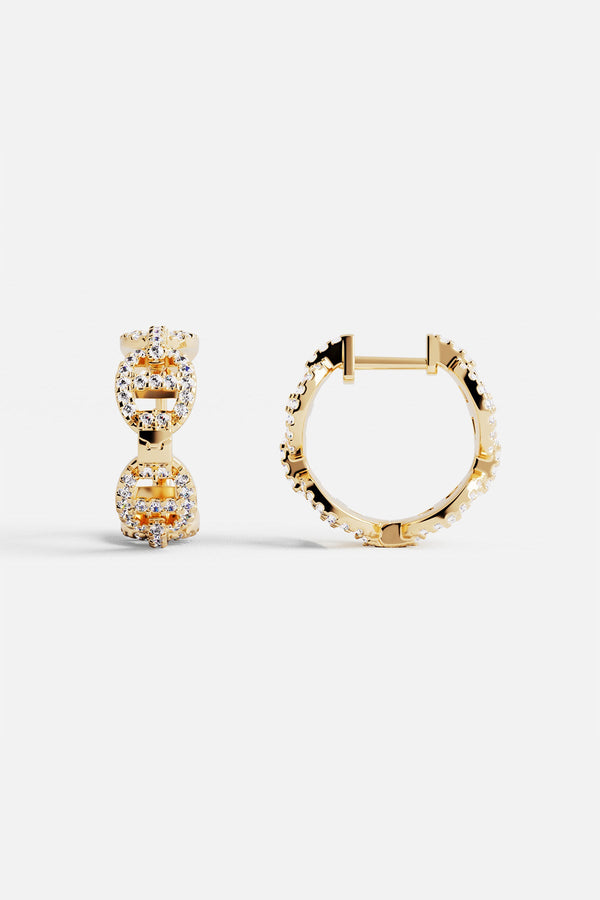 Maille Marine Hoop Earrings