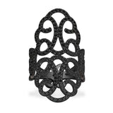 Arabesque Ring - Dark Grey Silver