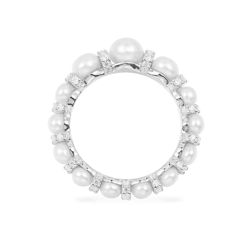 Pearl Ring - Silver