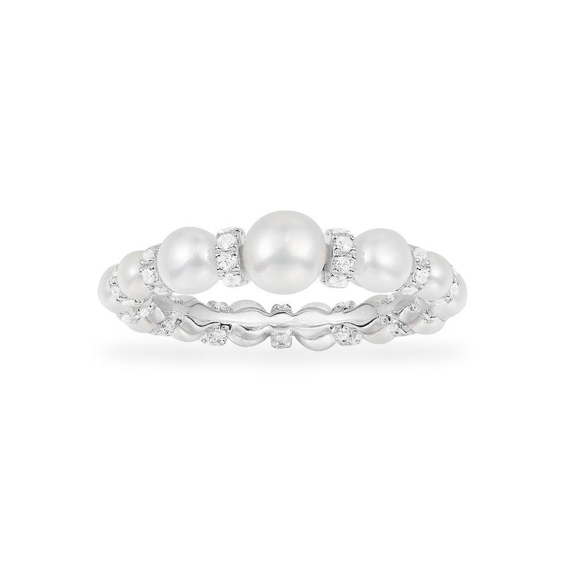 Pearl Ring - Silver