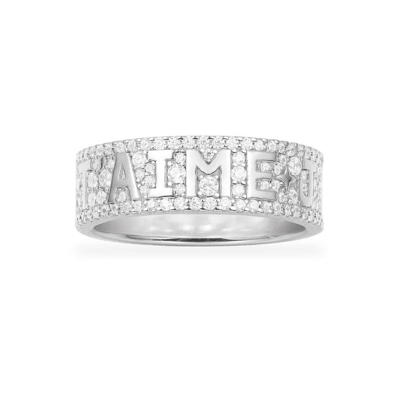 JE T'AIME Ring - silver