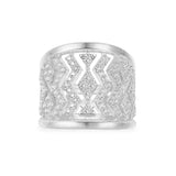 Batik Ring - silver