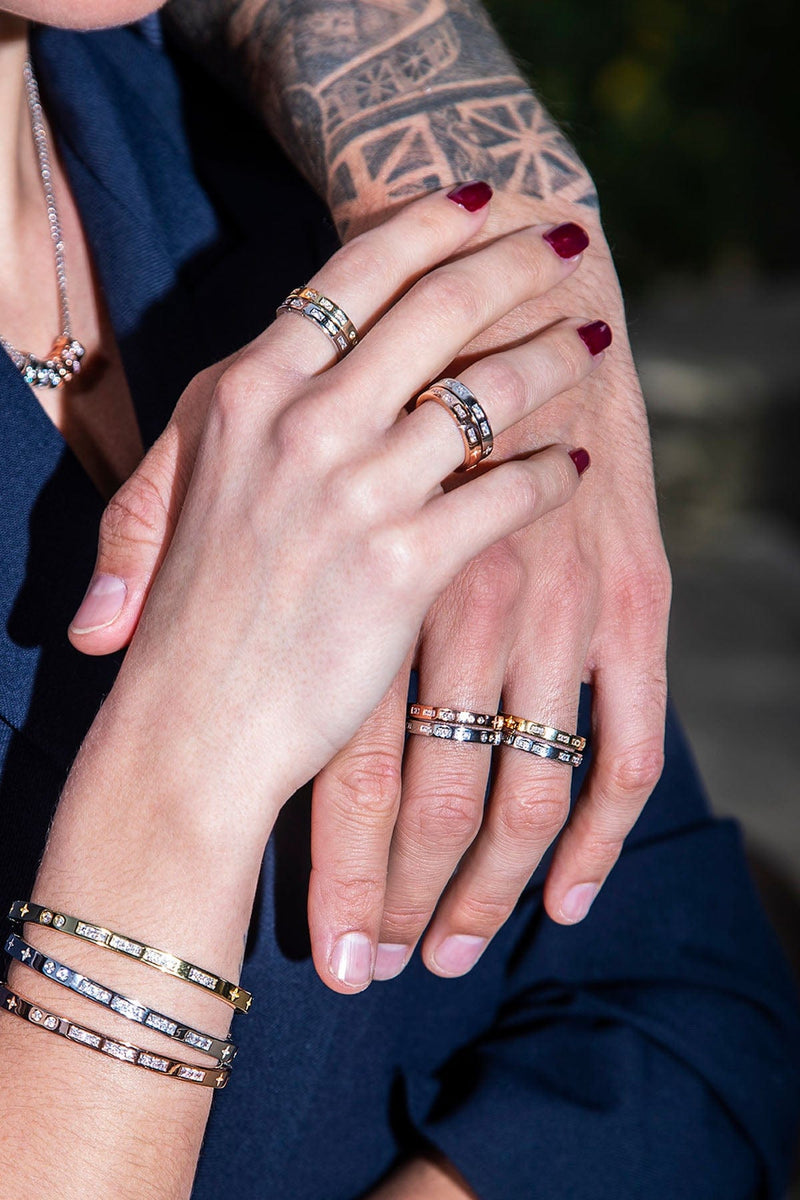 TOI MOI Morse Code Ring