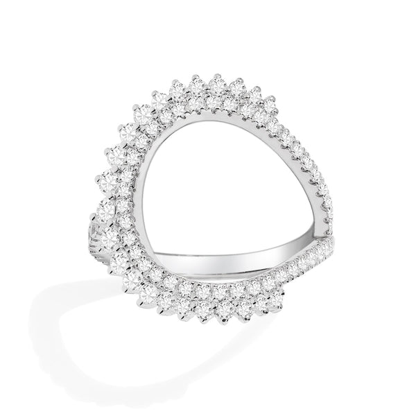 Lune Pavé Ring