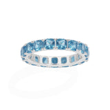 Lagoon Blue Square Ring