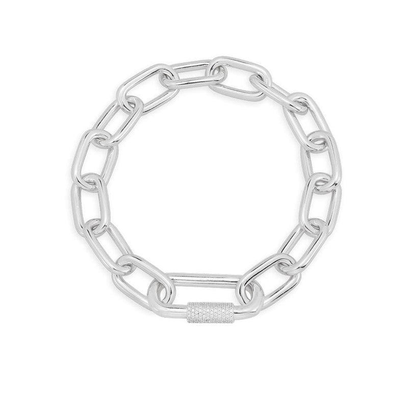 Chain Bracelet - White Silver