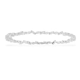 Festival Dainty Bangle - White Silver