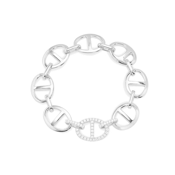 Chaîne Maille Marine bracelet