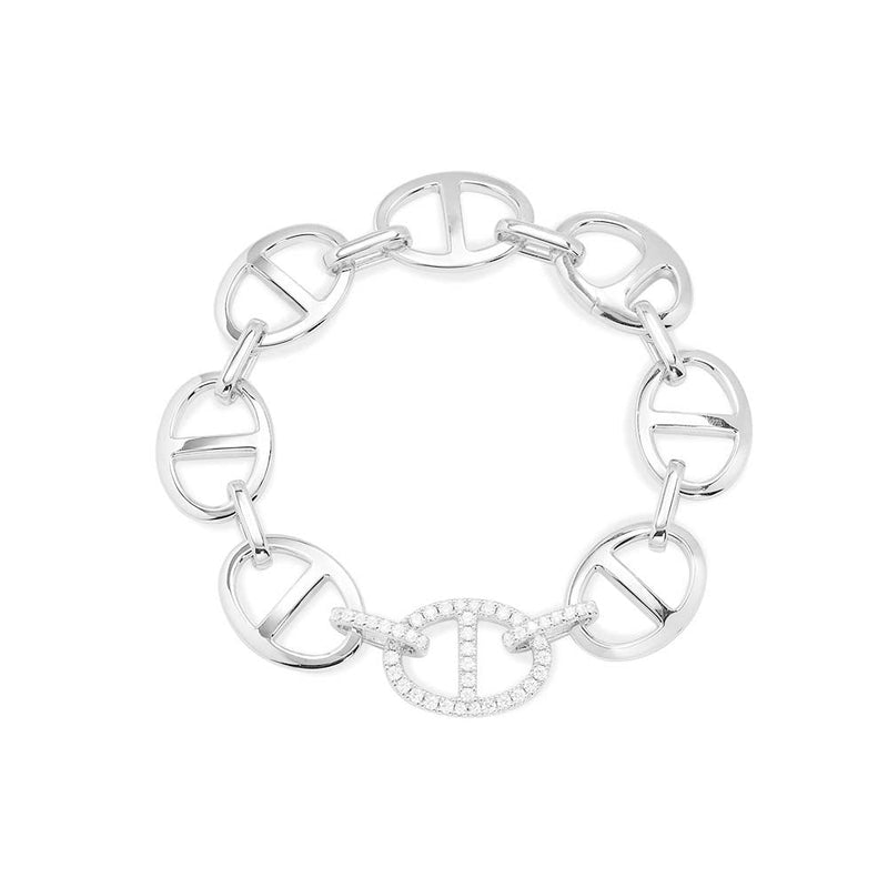 Chaîne Maille Marine bracelet