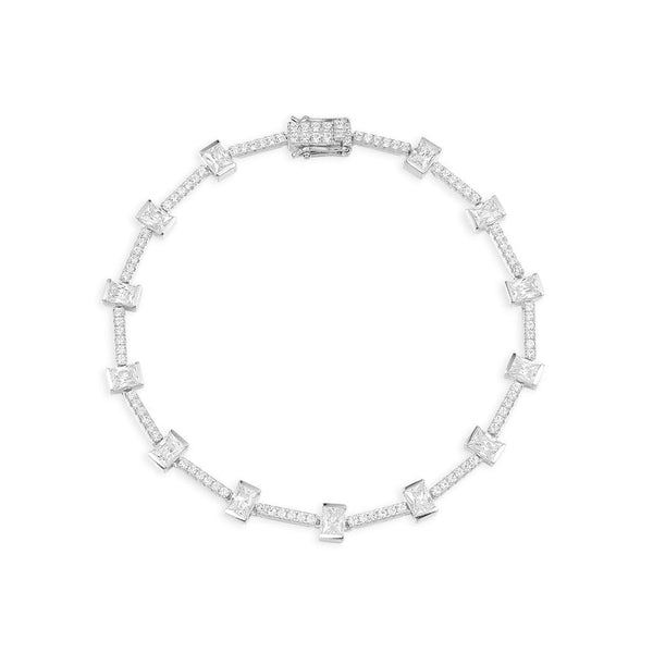 Pavé Bracelet - silver