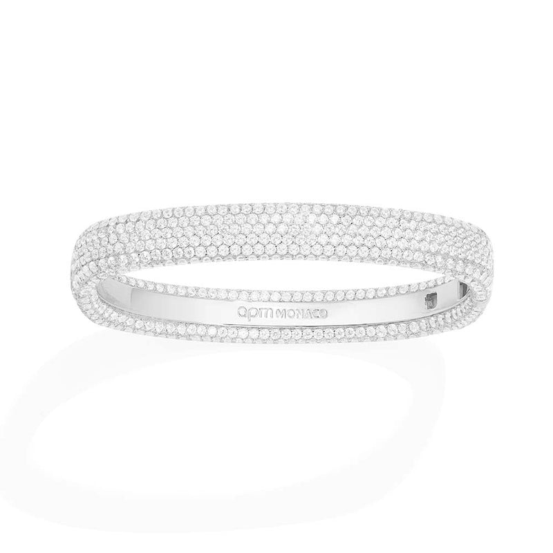 Chunky Pavé Bangle