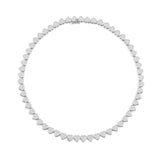 Full Heart Choker - silver