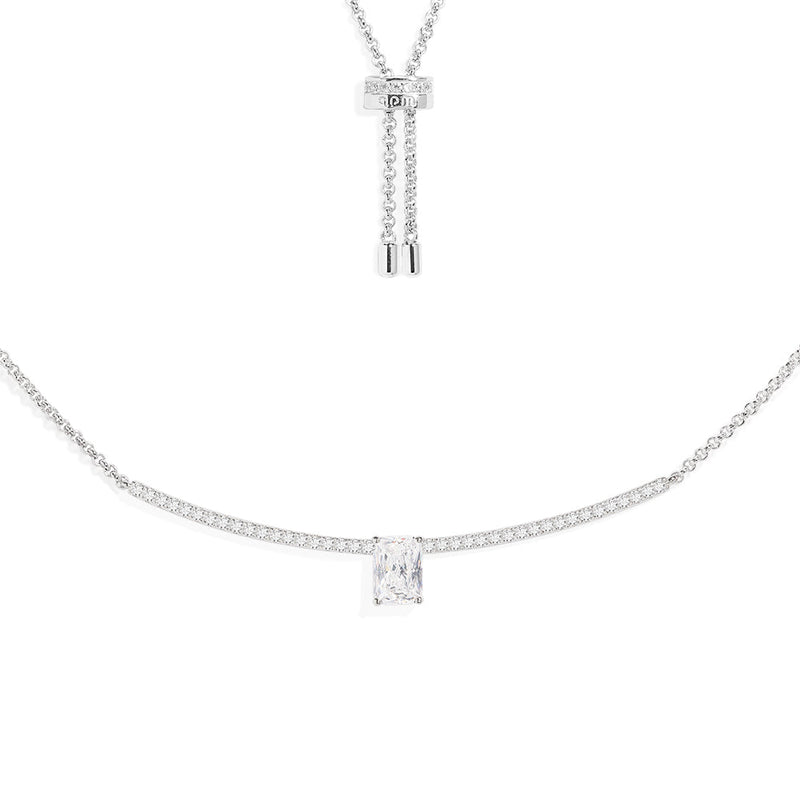 Éclat Pavé Adjustable Necklace