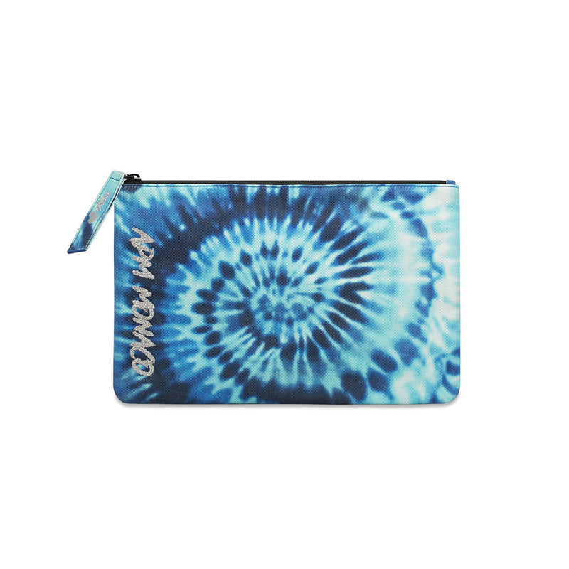 Blue Tie-Dye Clutch