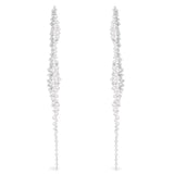 Dainty Pearl Drop Earrings - Silver