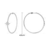 Météorites Hoop Earrings