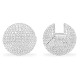 Disco Ball Earrings - silver