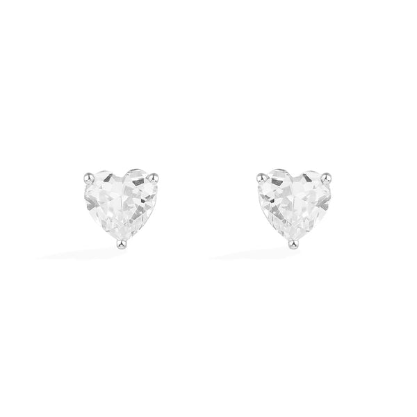 Heart Stud Earrings