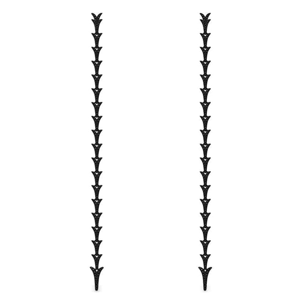 Long Dragon Tail Earrings