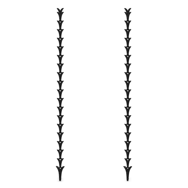 Long Dragon Tail Earrings