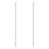 Long Dragon Tail Earrings