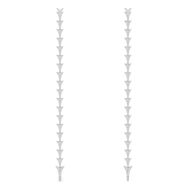 Long Dragon Tail Earrings