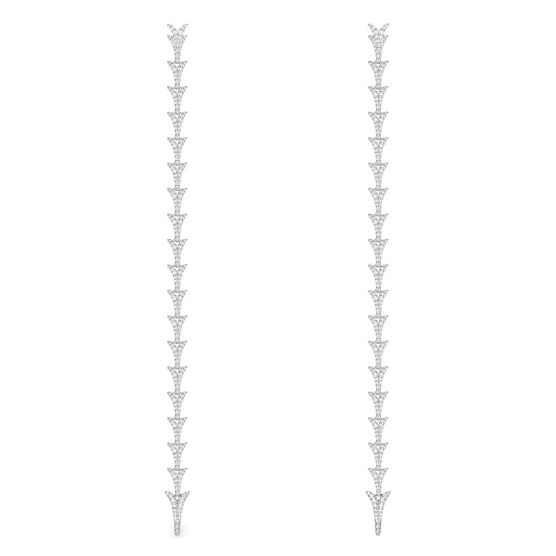 Long Dragon Tail Earrings