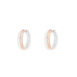 TOI MOI Morse Code Hoop Earrings