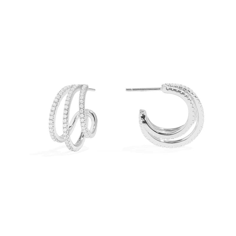 Triple Hoop Earrings