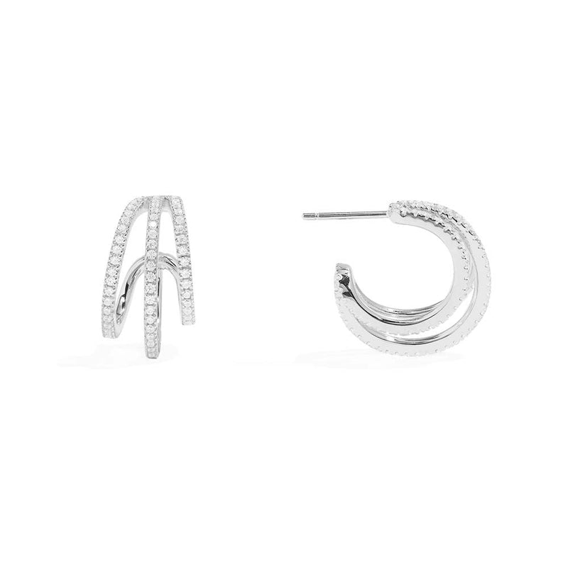 Triple Hoop Earrings