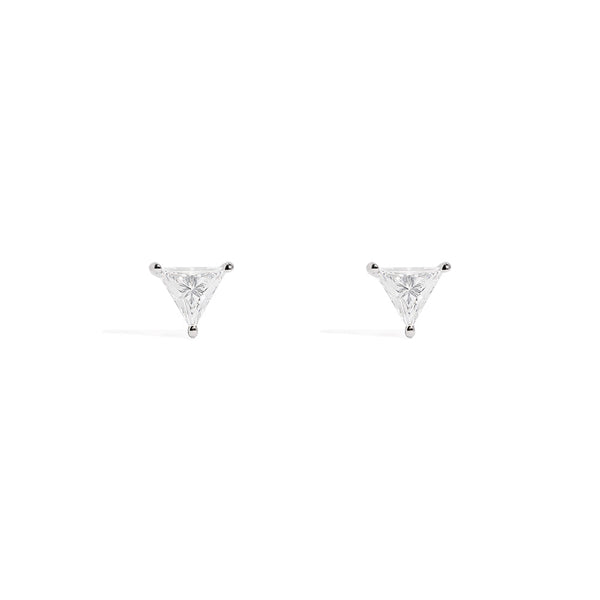 Éclat Triangle Stud Earrings