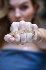 APM Monaco JE T'AIME Bangle in rose gold