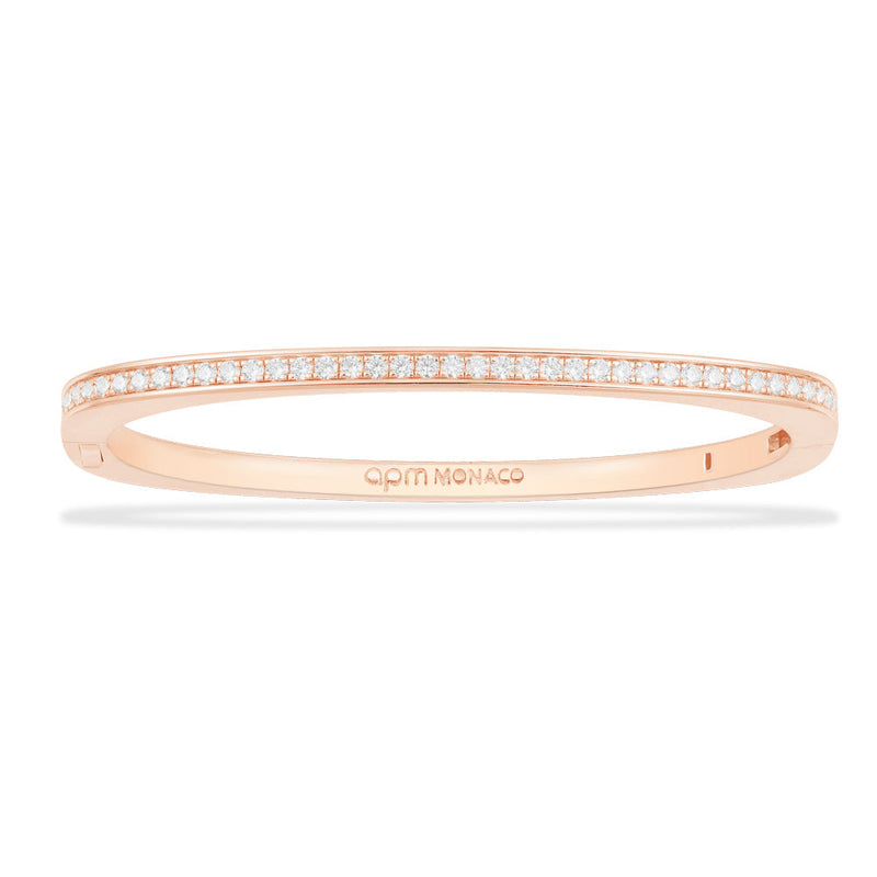 Dainty Pavé Bangle