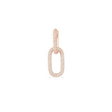 Single Small Chain Link Earring