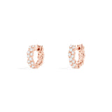 Pavé Huggie Earrings