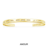 AMOUR Morse Code Cuff