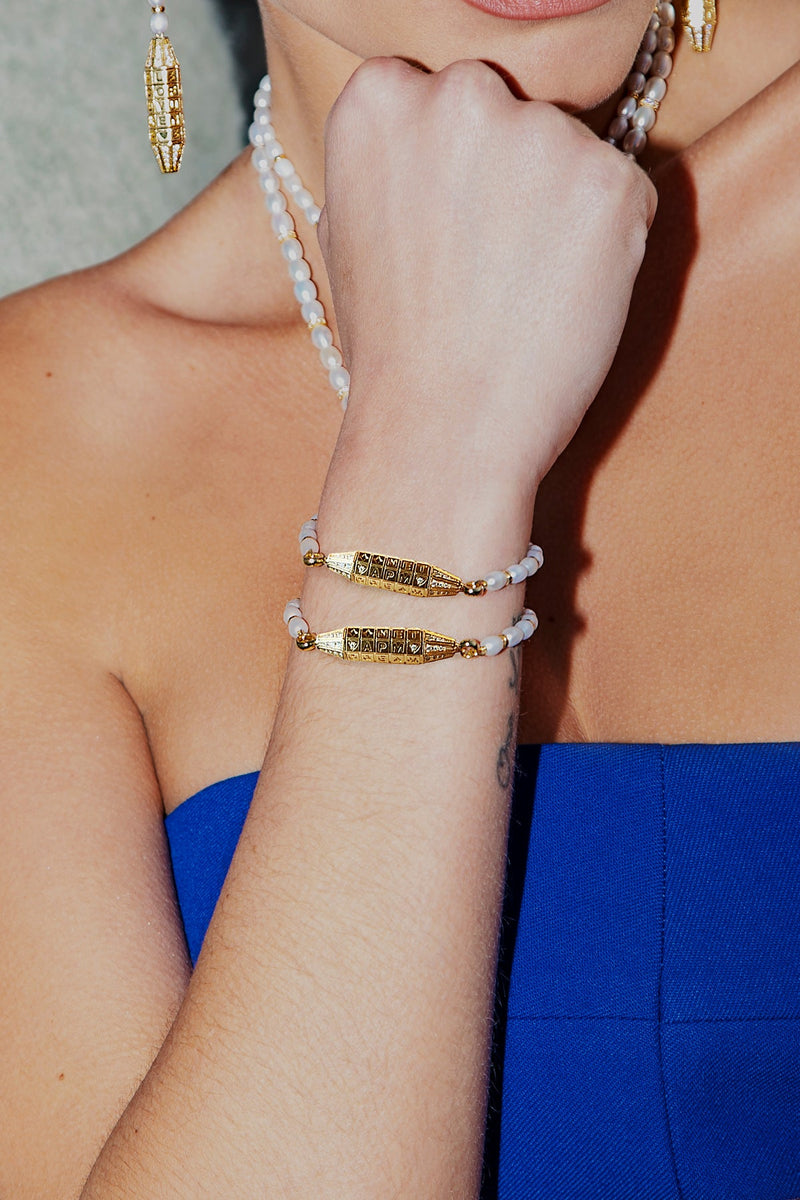 Codex Pearl Adjustable Bracelet APM Monaco