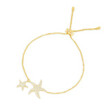 Starfish Adjustable Bracelet