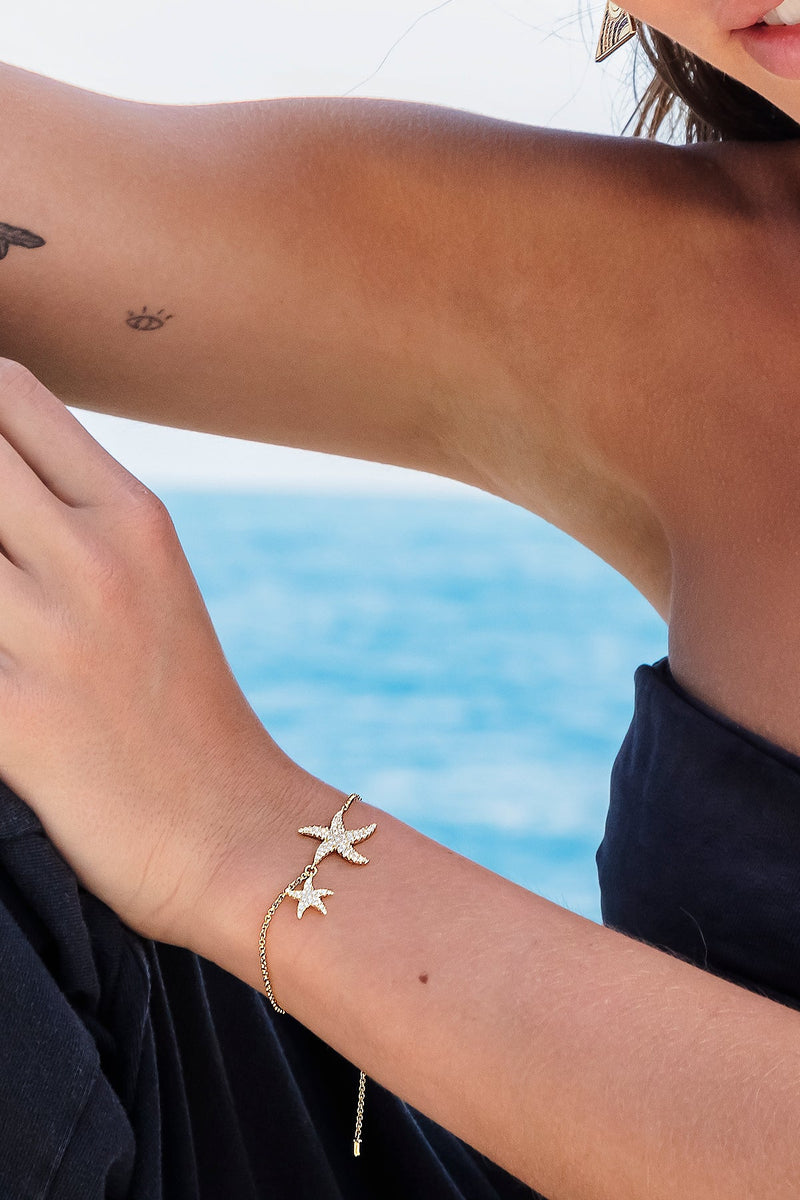 APM Monaco Starfish Adjustable Bracelet