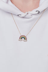 APM Monaco Rainbow Adjustable Necklace