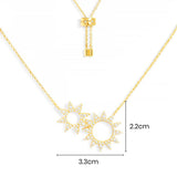 Sun Adjustable Necklace