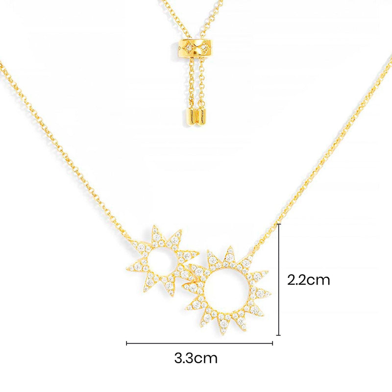 Sun Adjustable Necklace