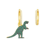 Small Asymmetric Rexy Earrings