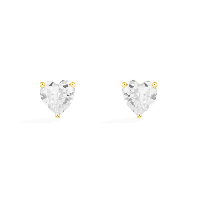 Heart Stud Earrings