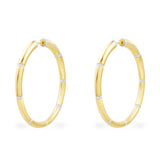 Pavé Hoop Earrings